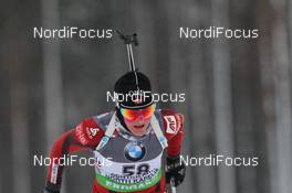 10.02.2012, Kontiolahti, Finland (FIN): Bente Landheim (NOR), Madshus, Rottefella, Swix, ODLO - IBU world cup biathlon, sprint women, Kontiolahti (FIN). www.nordicfocus.com. © Manzoni/NordicFocus. Every downloaded picture is fee-liable.