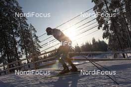 09.02.2012, Kontiolahti, Finland (FIN): Andriy Deryzemlya (UKR), Fischer, Rottefella, Swix - IBU world cup biathlon, training, Kontiolahti (FIN). www.nordicfocus.com. © Manzoni/NordicFocus. Every downloaded picture is fee-liable.
