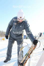 09.02.2012, Kontiolahti, Finland (FIN): Gerhard Koehler (GER) - IBU world cup biathlon, training, Kontiolahti (FIN). www.nordicfocus.com. © Manzoni/NordicFocus. Every downloaded picture is fee-liable.