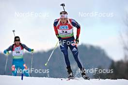 06.03.2012, Ruhpolding, Germany (GER): Tim Burke (USA), Rossignol, Rottefella, OneWay, adidas - IBU world championships biathlon, individual men, Ruhpolding (GER). www.nordicfocus.com. © Felgenhauer/NordicFocus. Every downloaded picture is fee-liable.