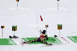 06.03.2012, Ruhpolding, Germany (GER): Martin Fourcade (FRA), Rossignol, Rottefella, OneWay - IBU world championships biathlon, individual men, Ruhpolding (GER). www.nordicfocus.com. © Manzoni/NordicFocus. Every downloaded picture is fee-liable.