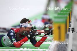 06.03.2012, Ruhpolding, Germany (GER): Lowell Bailey (USA), Rossignol, Rottefella, One Way - IBU world championships biathlon, individual men, Ruhpolding (GER). www.nordicfocus.com. © Manzoni/NordicFocus. Every downloaded picture is fee-liable.