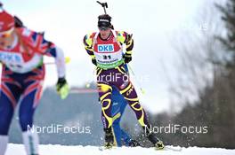 06.03.2012, Ruhpolding, Germany (GER): Vincent Jay (FRA), Fischer, Rottefella, OneWay - IBU world championships biathlon, individual men, Ruhpolding (GER). www.nordicfocus.com. © Felgenhauer/NordicFocus. Every downloaded picture is fee-liable.