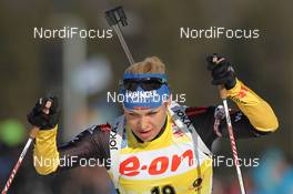 07.03.2012, Ruhpolding, Germany (GER): Magdalena Neuner (GER), Fischer, Rottefella, Swix, adidas, Toko - IBU world championships biathlon, individual women, Ruhpolding (GER). www.nordicfocus.com. © Manzoni/NordicFocus. Every downloaded picture is fee-liable.