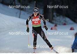 07.03.2012, Ruhpolding, Germany (GER): Patricia Jost (SUI), Rossignol, Rottefella, Leki, ODLO, Casco - IBU world championships biathlon, individual women, Ruhpolding (GER). www.nordicfocus.com. © Felgenhauer/NordicFocus. Every downloaded picture is fee-liable.