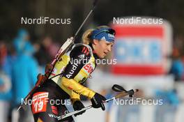 07.03.2012, Ruhpolding, Germany (GER): Magdalena Neuner (GER), Fischer, Rottefella, Swix, adidas, Toko - IBU world championships biathlon, individual women, Ruhpolding (GER). www.nordicfocus.com. © Manzoni/NordicFocus. Every downloaded picture is fee-liable.