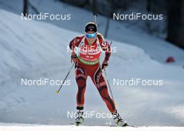 07.03.2012, Ruhpolding, Germany (GER): Elise Ringen (NOR), Fischer, Rottefella, Odlo - IBU world championships biathlon, individual women, Ruhpolding (GER). www.nordicfocus.com. © Felgenhauer/NordicFocus. Every downloaded picture is fee-liable.