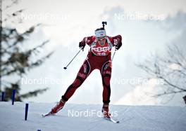 07.03.2012, Ruhpolding, Germany (GER): Fanny Welle-Strand Horn (NOR), Madshus, Rottefella, Alpina, Swix, ODLO - IBU world championships biathlon, individual women, Ruhpolding (GER). www.nordicfocus.com. © Felgenhauer/NordicFocus. Every downloaded picture is fee-liable.