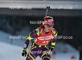 07.03.2012, Ruhpolding, Germany (GER): Sophie Boilley (FRA), One Way - IBU world championships biathlon, individual women, Ruhpolding (GER). www.nordicfocus.com. © Felgenhauer/NordicFocus. Every downloaded picture is fee-liable.
