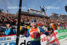 07.03.2012, Ruhpolding, Germany (GER): Helena Ekholm (SWE), Fischer, Rottefella, Leki, adidas - IBU world championships biathlon, individual women, Ruhpolding (GER). www.nordicfocus.com. © Manzoni/NordicFocus. Every downloaded picture is fee-liable.