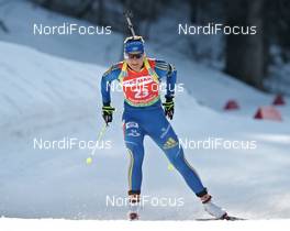 07.03.2012, Ruhpolding, Germany (GER): Anna-Karin Stroemstedt (SWE), Rossignol, Rottefella, OneWay, adidas - IBU world championships biathlon, individual women, Ruhpolding (GER). www.nordicfocus.com. © Felgenhauer/NordicFocus. Every downloaded picture is fee-liable.