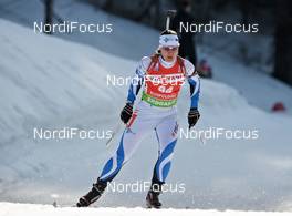 07.03.2012, Ruhpolding, Germany (GER): Eveli Saue (EST), Madshus - IBU world championships biathlon, individual women, Ruhpolding (GER). www.nordicfocus.com. © Felgenhauer/NordicFocus. Every downloaded picture is fee-liable.