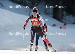 07.03.2012, Ruhpolding, Germany (GER): Yolaine Oddou (CAN), Rossignol, One Way - IBU world championships biathlon, individual women, Ruhpolding (GER). www.nordicfocus.com. © Felgenhauer/NordicFocus. Every downloaded picture is fee-liable.