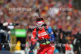 07.03.2012, Ruhpolding, Germany (GER): Venika Vitkova (CZE), Fischer, Rottefella, KV+ - IBU world championships biathlon, individual women, Ruhpolding (GER). www.nordicfocus.com. © Manzoni/NordicFocus. Every downloaded picture is fee-liable.
