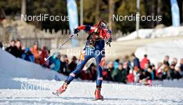 07.03.2012, Ruhpolding, Germany (GER): Susan Dunklee (USA), Madshus, Roteffella, Alpina, adidas - IBU world championships biathlon, individual women, Ruhpolding (GER). www.nordicfocus.com. © Felgenhauer/NordicFocus. Every downloaded picture is fee-liable.