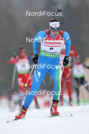 04.03.2012, Ruhpolding, Germany (GER): Markus Windisch (ITA), Fischer, Rottefella, Alpina, Leki - IBU world championships biathlon, pursuit men, Ruhpolding (GER). www.nordicfocus.com. © Manzoni/NordicFocus. Every downloaded picture is fee-liable.