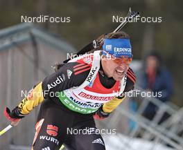 04.03.2012, Ruhpolding, Germany (GER): Michael Greis (GER), Madshus, Rottefella, OneWay, adidas - IBU world championships biathlon, pursuit men, Ruhpolding (GER). www.nordicfocus.com. © Felgenhauer/NordicFocus. Every downloaded picture is fee-liable.