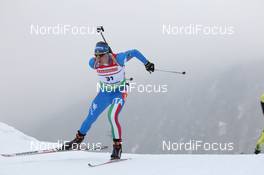 04.03.2012, Ruhpolding, Germany (GER): Lukas Hofer (ITA), Rossignol, Rottefella, Swix , ODLO - IBU world championships biathlon, pursuit men, Ruhpolding (GER). www.nordicfocus.com. © Manzoni/NordicFocus. Every downloaded picture is fee-liable.
