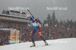 04.03.2012, Ruhpolding, Germany (GER): Mari Laukkanen (FIN), Fischer, Rottefella, Exel - IBU world championships biathlon, pursuit women, Ruhpolding (GER). www.nordicfocus.com. © Manzoni/NordicFocus. Every downloaded picture is fee-liable.