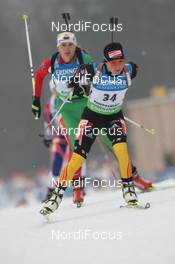 04.03.2012, Ruhpolding, Germany (GER): Andrea Henkel (GER), Fischer, Rottefella, Swix, adidas, Toko - IBU world championships biathlon, pursuit women, Ruhpolding (GER). www.nordicfocus.com. © Manzoni/NordicFocus. Every downloaded picture is fee-liable.