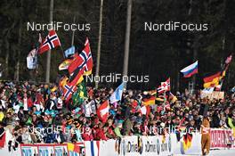09.03.2012, Ruhpolding, Germany (GER): fans - IBU world championships biathlon, relay men, Ruhpolding (GER). www.nordicfocus.com. © Felgenhauer/NordicFocus. Every downloaded picture is fee-liable.