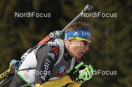 09.03.2012, Ruhpolding, Germany (GER): Andreas Birnbacher (GER), Fischer, Rottefella, Alpina, Leki, adidas - IBU world championships biathlon, relay men, Ruhpolding (GER). www.nordicfocus.com. © Manzoni/NordicFocus. Every downloaded picture is fee-liable.