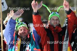10.03.2012, Ruhpolding, Germany (GER): Event Feature: German Fans - IBU world championships biathlon, relay women, Ruhpolding (GER). www.nordicfocus.com. © Manzoni/NordicFocus. Every downloaded picture is fee-liable.