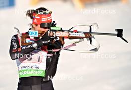 10.03.2012, Ruhpolding, Germany (GER): Tina Bachmann (GER), Fischer, Rottefella, Swix, adidas  - IBU world championships biathlon, relay women, Ruhpolding (GER). www.nordicfocus.com. © Felgenhauer/NordicFocus. Every downloaded picture is fee-liable.