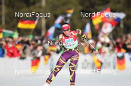 10.03.2012, Ruhpolding, Germany (GER): Sofie Boilley (FRA), Rossignol, Rottefella, OneWay - IBU world championships biathlon, relay women, Ruhpolding (GER). www.nordicfocus.com. © Manzoni/NordicFocus. Every downloaded picture is fee-liable.