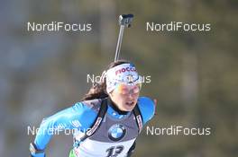 03.03.2012, Ruhpolding, Germany (GER): Michaela Ponza (ITA), Fischer, Rottefella, Swix - IBU world championships biathlon, sprint women, Ruhpolding (GER). www.nordicfocus.com. © Manzoni/NordicFocus. Every downloaded picture is fee-liable.