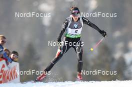 03.03.2012, Ruhpolding, Germany (GER): Selina Gasparin (SUI), Rossignol, Rottefella, Alpina, Leki, ODLO - IBU world championships biathlon, sprint women, Ruhpolding (GER). www.nordicfocus.com. © Manzoni/NordicFocus. Every downloaded picture is fee-liable.