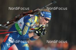 03.03.2012, Ruhpolding, Germany (GER): Helena Ekholm (SWE), Fischer, Rottefella, Leki, adidas - IBU world championships biathlon, sprint women, Ruhpolding (GER). www.nordicfocus.com. © Manzoni/NordicFocus. Every downloaded picture is fee-liable.