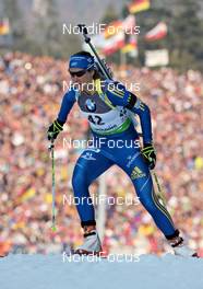03.03.2012, Ruhpolding, Germany (GER): Anna-Karin Stroemstedt (SWE), Rossignol, Rottefella, OneWay, adidas - IBU world championships biathlon, sprint women, Ruhpolding (GER). www.nordicfocus.com. © Felgenhauer/NordicFocus. Every downloaded picture is fee-liable.