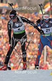 03.03.2012, Ruhpolding, Germany (GER): Selina Gasparin (SUI), Rossignol, Rottefella, Alpina, Leki, ODLO - IBU world championships biathlon, sprint women, Ruhpolding (GER). www.nordicfocus.com. © Felgenhauer/NordicFocus. Every downloaded picture is fee-liable.