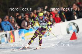 03.03.2012, Ruhpolding, Germany (GER): Marie Dorin (FRA), Rossignol, Rottefella, OneWay - IBU world championships biathlon, sprint women, Ruhpolding (GER). www.nordicfocus.com. © Manzoni/NordicFocus. Every downloaded picture is fee-liable.