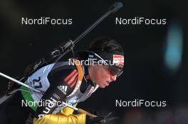 03.03.2012, Ruhpolding, Germany (GER): Andrea Henkel (GER), Fischer, Rottefella, Swix, adidas, Toko - IBU world championships biathlon, sprint women, Ruhpolding (GER). www.nordicfocus.com. © Manzoni/NordicFocus. Every downloaded picture is fee-liable.