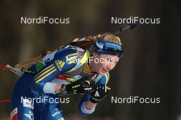 03.03.2012, Ruhpolding, Germany (GER): Anna Maria Nilsson (SWE), Madshus, Rottefella, Leki, adidas - IBU world championships biathlon, sprint women, Ruhpolding (GER). www.nordicfocus.com. © Manzoni/NordicFocus. Every downloaded picture is fee-liable.