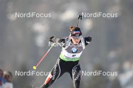 03.03.2012, Ruhpolding, Germany (GER): Selina Gasparin (SUI), Rossignol, Rottefella, Alpina, Leki, ODLO - IBU world championships biathlon, sprint women, Ruhpolding (GER). www.nordicfocus.com. © Manzoni/NordicFocus. Every downloaded picture is fee-liable.