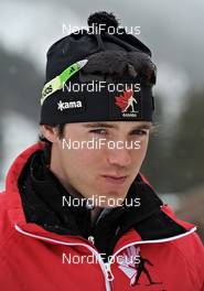 29.02.2012, Ruhpolding, Germany (GER): Nathan Smith (CAN), Fischer, Rottefella, Alpina, Leki - IBU world championships biathlon, training, Ruhpolding (GER). www.nordicfocus.com. © Felgenhauer/NordicFocus. Every downloaded picture is fee-liable.