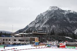 28.02.2012, Ruhpolding, Germany (GER): Event Feature: the biathlon venue - IBU world championships biathlon, training, Ruhpolding (GER). www.nordicfocus.com. © Manzoni/NordicFocus. Every downloaded picture is fee-liable.