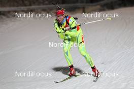 29.11.2012, Oestersund, Sweden (SWE): Klemen Bauer (SLO), Fischer, Rottefella, Alpina, Swix - IBU world cup biathlon, individual men, Oestersund (SWE). www.nordicfocus.com. © Manzoni/NordicFocus. Every downloaded picture is fee-liable.