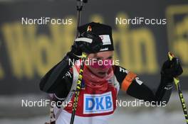 02.12.2012, Oestersund, Sweden (SWE): Elisa Gasparin (SUI), Rossignol, Rottefella, Leki, ODLO, CASCO - IBU world cup biathlon, pursuit women, Oestersund (SWE). www.nordicfocus.com. © Manzoni/NordicFocus. Every downloaded picture is fee-liable.