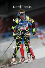 25.11.2012, Oestersund, Sweden (SWE): Marie Dorin (FRA), Rossignol, Rottefella, OneWay - IBU world cup biathlon, relay mixed, Oestersund (SWE). www.nordicfocus.com. © Manzoni/NordicFocus. Every downloaded picture is fee-liable.