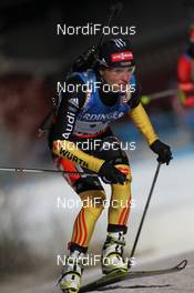 25.11.2012, Oestersund, Sweden (SWE): Andrea Henkel (GER), Fischer, Rottefella, Swix, adidas, Toko - IBU world cup biathlon, relay mixed, Oestersund (SWE). www.nordicfocus.com. © Manzoni/NordicFocus. Every downloaded picture is fee-liable.
