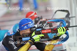 25.11.2012, Oestersund, Sweden (SWE): Simon Schempp (GER), Rossignol, Rottefella, Swix, adidas  - IBU world cup biathlon, relay mixed, Oestersund (SWE). www.nordicfocus.com. © Manzoni/NordicFocus. Every downloaded picture is fee-liable.