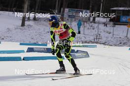 01.12.2012, Oestersund, Sweden (SWE): Martin Fourcade (FRA), Rossignol, Rottefella, OneWay - IBU world cup biathlon, sprint men, Oestersund (SWE). www.nordicfocus.com. © Manzoni/NordicFocus. Every downloaded picture is fee-liable.