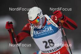 01.12.2012, Oestersund, Sweden (SWE): Emil Hegle Svendsen (NOR), Madshus, Rottefella, Swix, Odlo - IBU world cup biathlon, sprint men, Oestersund (SWE). www.nordicfocus.com. © Manzoni/NordicFocus. Every downloaded picture is fee-liable.