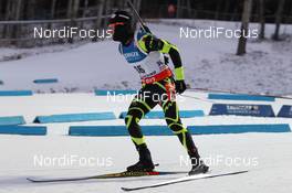 01.12.2012, Oestersund, Sweden (SWE): Alexis Boeuf (FRA), Salomon, Swix, OneWay - IBU world cup biathlon, sprint men, Oestersund (SWE). www.nordicfocus.com. © Manzoni/NordicFocus. Every downloaded picture is fee-liable.
