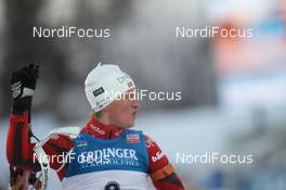 01.12.2012, Oestersund, Sweden (SWE): Lars Berger (NOR), Madshus, Salomon, Swix, Odlo - IBU world cup biathlon, sprint men, Oestersund (SWE). www.nordicfocus.com. © Manzoni/NordicFocus. Every downloaded picture is fee-liable.