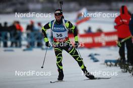 01.12.2012, Oestersund, Sweden (SWE): Alexis Boeuf (FRA), Salomon, Swix, OneWay - IBU world cup biathlon, sprint men, Oestersund (SWE). www.nordicfocus.com. © Manzoni/NordicFocus. Every downloaded picture is fee-liable.